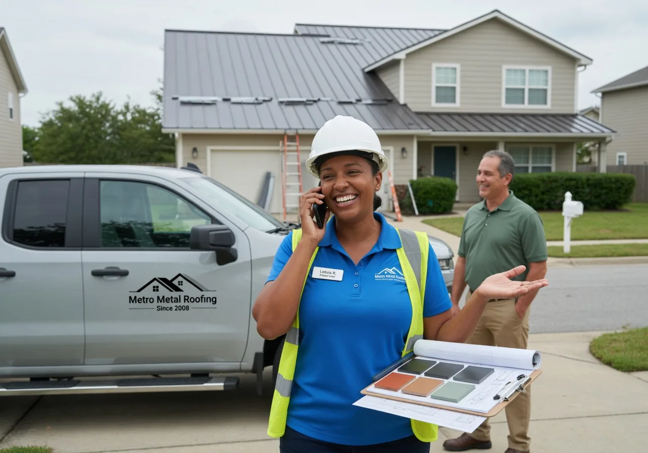 Storm Damage Metal Roof Repair in Van Voorhis, PA